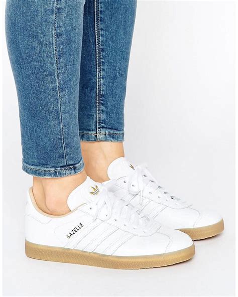 adidas gazelle white